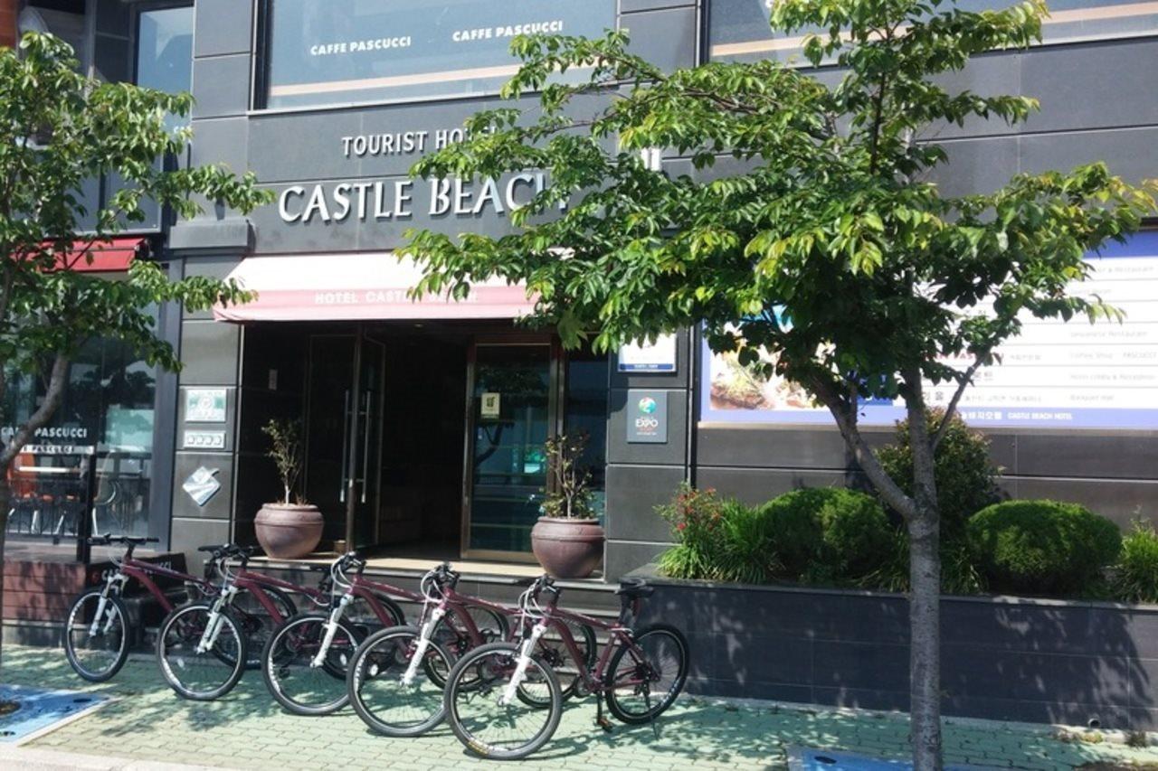 Hotel Castle Beach Пусан Экстерьер фото